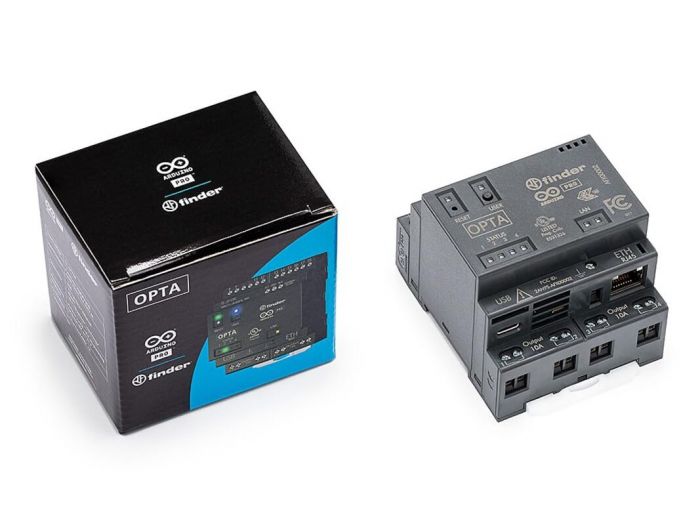 Мікро-ПЛК (програмований логічний контролер) Arduino Opta WiFi AFX00002 Raspberry
