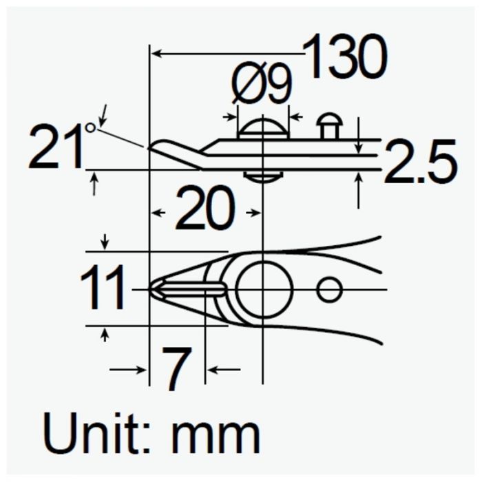 Бокорізи 130 мм 8PK-25PD Pro'sKit