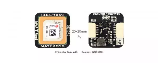 GPS з компасом M8Q 5883 Matek