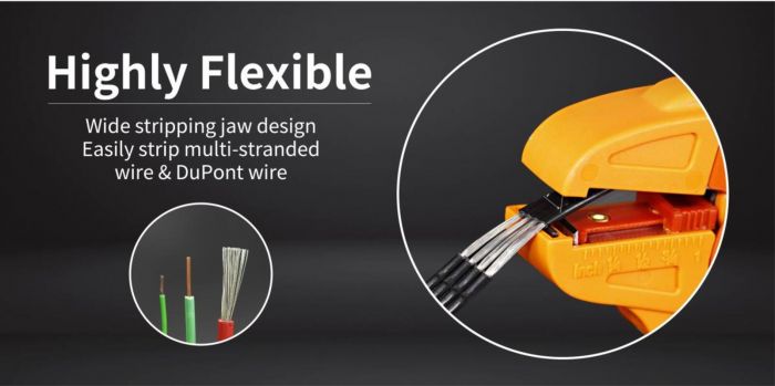 Стрипер для зачистки та обрізки кабелю 0.2 ~ 4 mm² 808-080 Pro'sKit