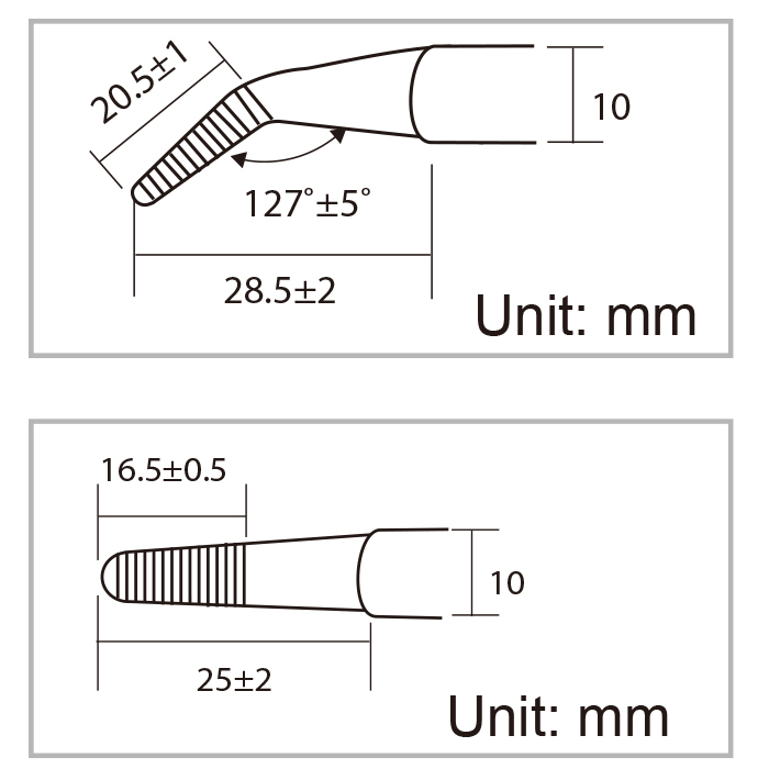 Набір із 2-х пінцетів 908-T301 Pro'sKit