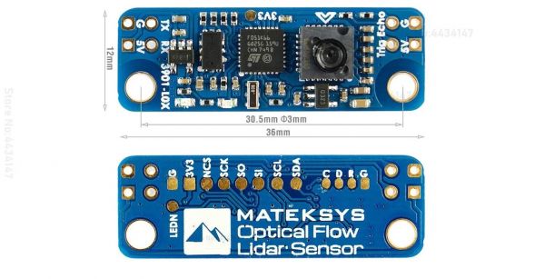 Лідар Optical Flow Lidar Sensor 3901-L0X Matek