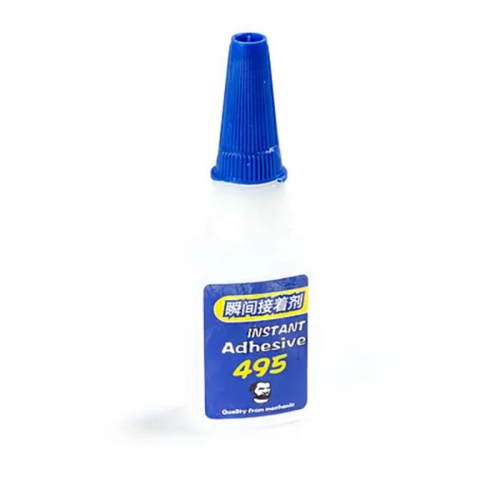 Клей (20 г) універсальний малої в'язкості 495 MECHANIC