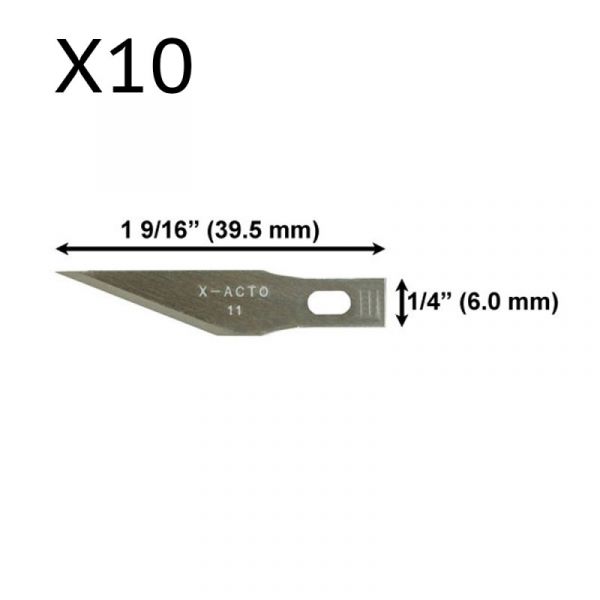 Леза до скальпеля (10 шт) BSD-11A BSD