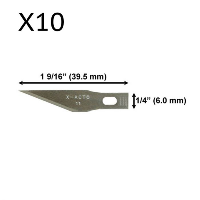 Леза до скальпеля (10 шт) BSD-11A BSD