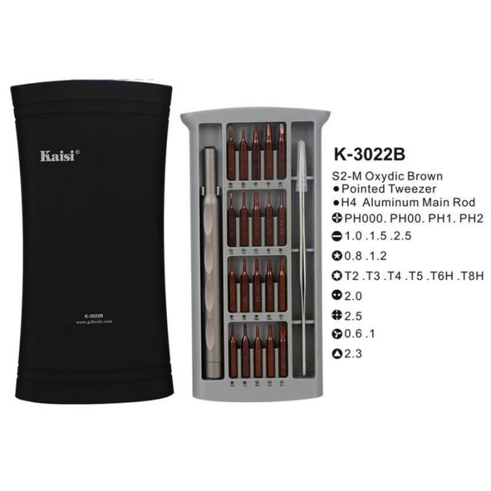 Набір викруток K-3022B Mini KAISI