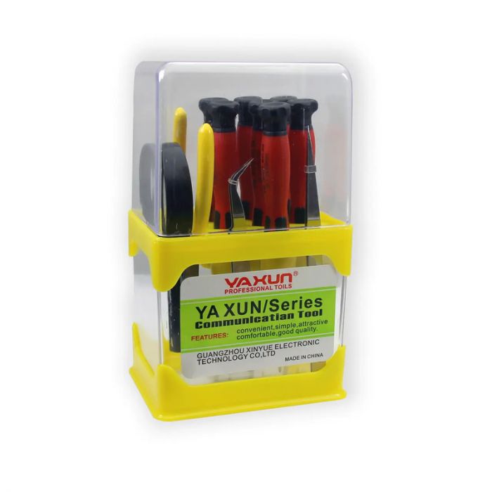 Набір інструментів (викрутки, кусачки, пінцети, лупа) YX-219 YA XUN