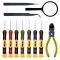 Набір інструментів (викрутки, кусачки, пінцети, лупа) YX-219 YA XUN