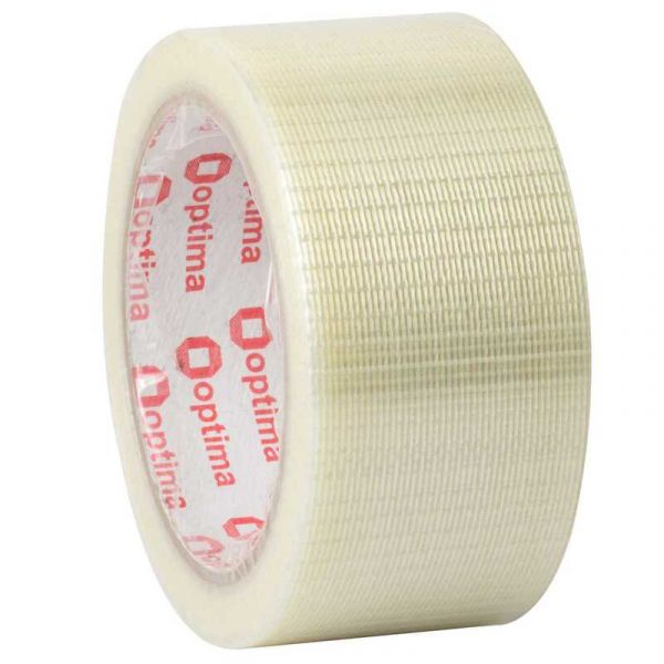 Скотч армований, 48 мм х 20  м, зі скловолокном O45358 Optima
