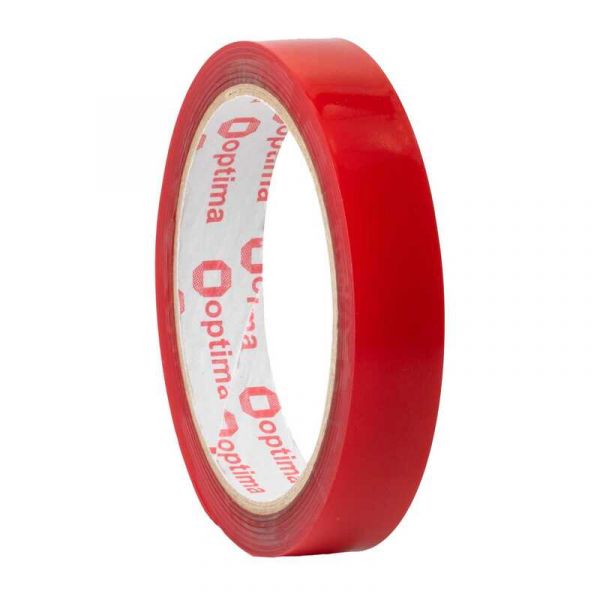 Скотч двосторонній, 18 мм х 2 м х 1 мм, піноакрилова основа O45348 Optima