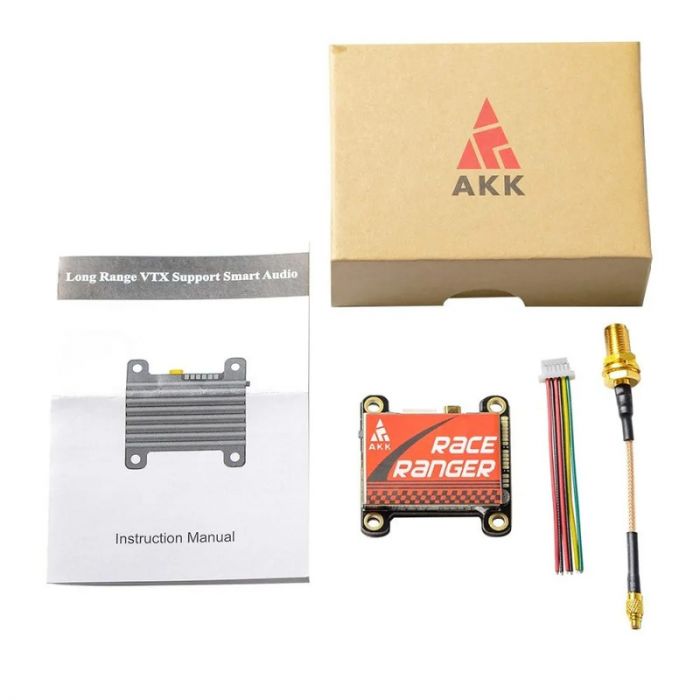 Відеопередавач VTX 5.8GHz 1.6W 40CH Race Ranger AKK