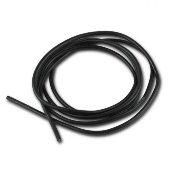 Силіконовий дріт (чорний), 1 м 18AWG Black