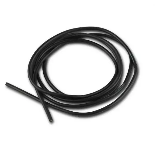 Силіконовий дріт (чорний), 1 м 18AWG Black