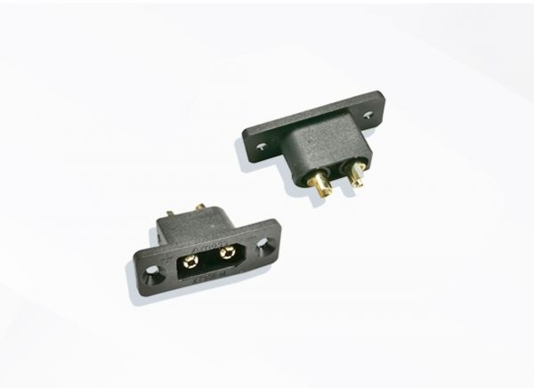 Конектор силовий "тато" (з кріпленням) XT90E Male AMASS