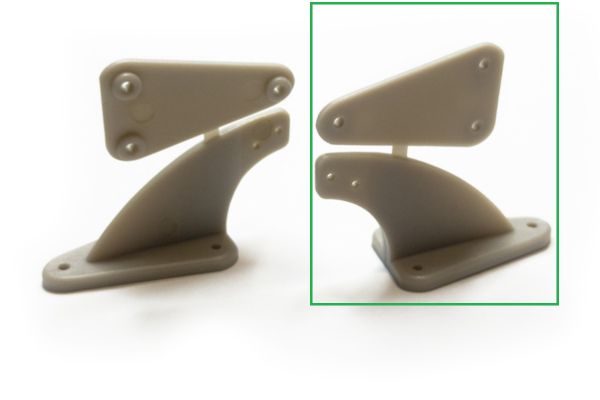 Кабанчики нейлонові 50 x 26 мм (2 шт) HY007-00701 Haoye