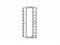 Стандартна стійка 19 дюймів, (8 шт.) 3U-LRACK Deye