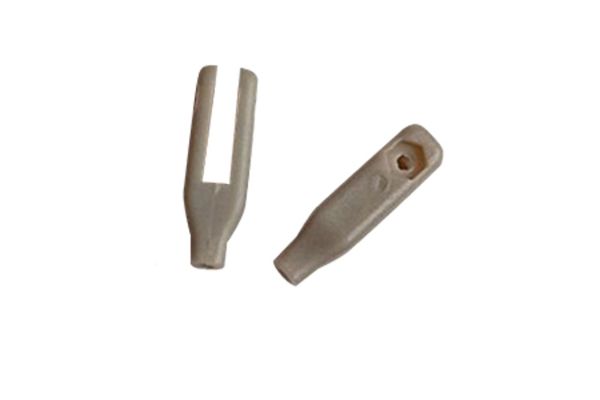 Наконечники тяг нейлонові M2 L23 мм сірий (2 шт) HY012-00601 Haoye