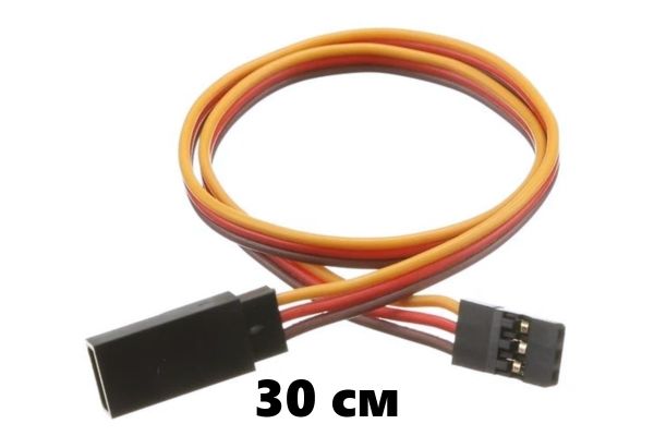 Подовжувач 22AWG 30 см для сервоприводів JR AMS-2002-7 AMASS
