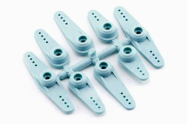 Набір надміцних нейлонових качалок для сервоприводів 23T (EMAX) 8 шт HY007-01201 Haoye