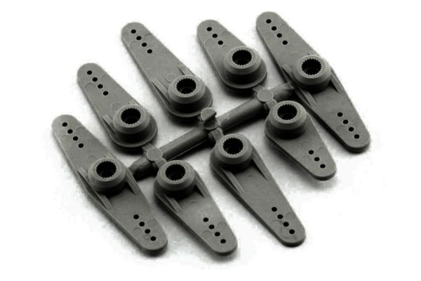 Набір надміцних нейлонових качалок для сервоприводів 24T (Hitec) 8 шт HY007-01202 Haoye