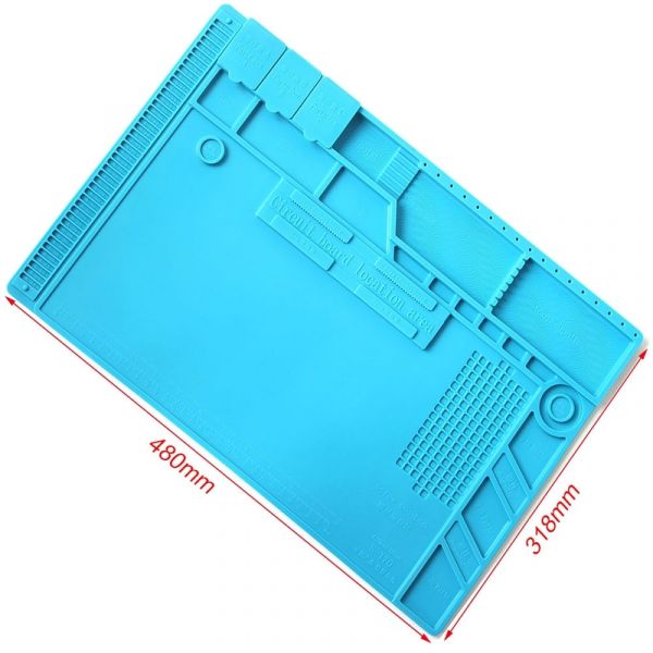 Килимок силіконовий термостійкий 48 см х 32 см S170 KAISI