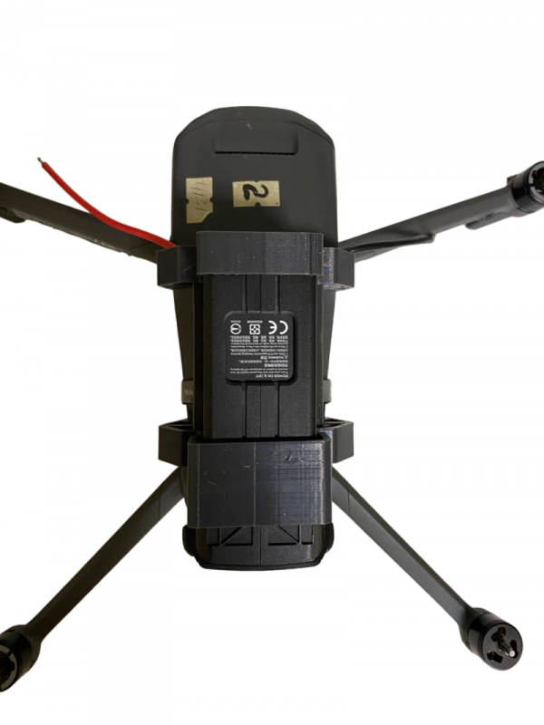 Тримач додаткового акумулятора Milsol для Mavic 3 з контактною групою Україна