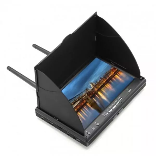 Монітор FPV (7.0", 800x480, 5.8GHz, 40CH, DVR, акумулятор) LCD5802D ReadyToSky