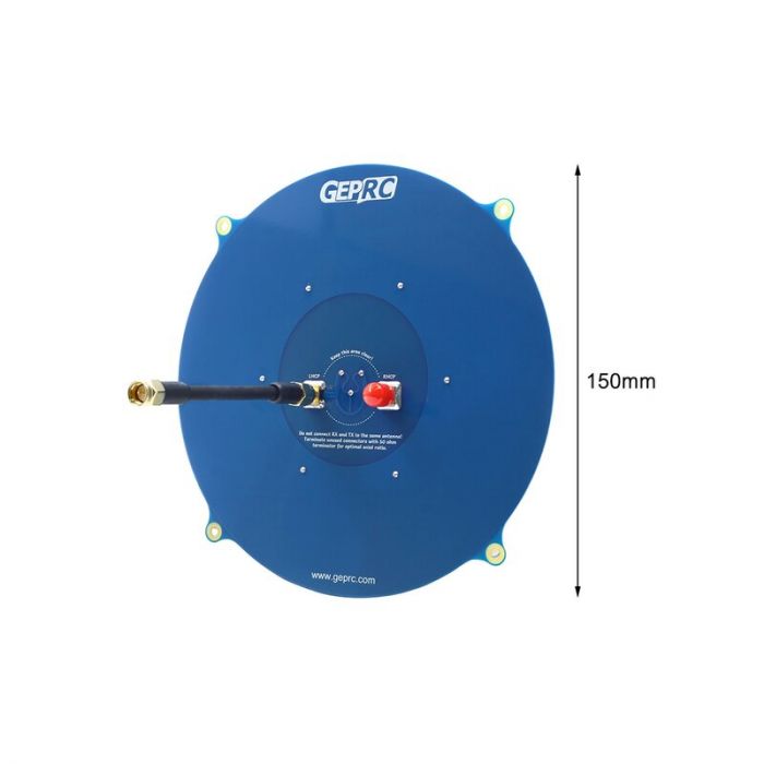 Антена патч 5.8G 14DBI 150 мм Triple Feed Patch Array 1 GEPRC