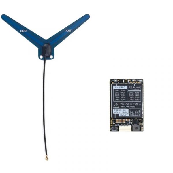 Відеопередавач VTX 1.2 - 1.3GHz 1.6W 9CH VTX-087 RushFPV