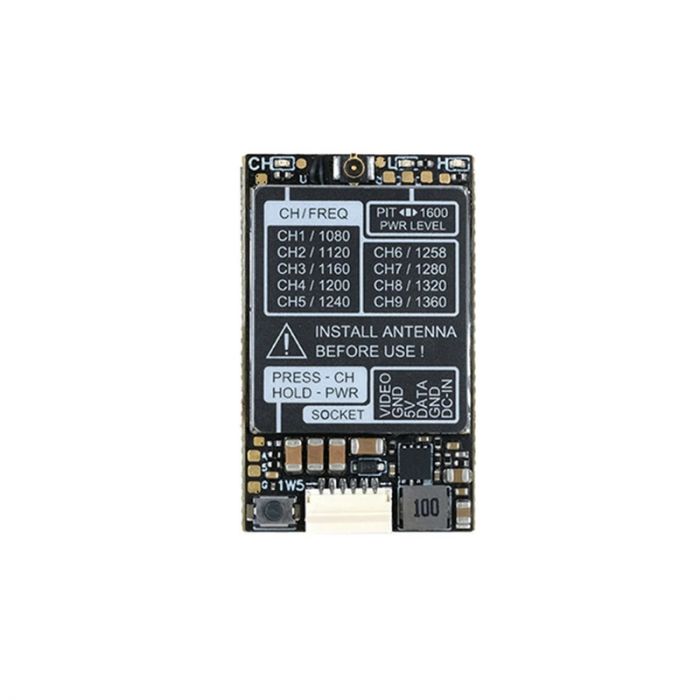 Відеопередавач VTX 1.2 - 1.3GHz 1.6W 9CH VTX-087 RushFPV