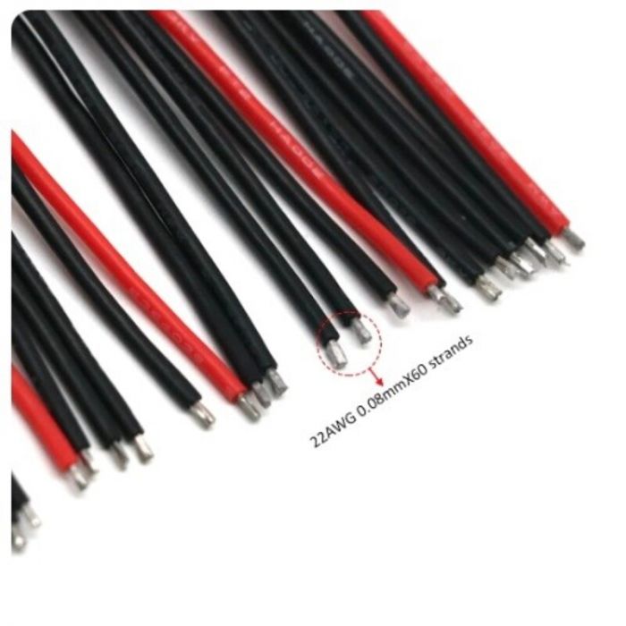 Балансувальний кабель 15 см (22 AWG) (5pin 14.8V) м'який силіконовий дріт 4S-5 wire Китай