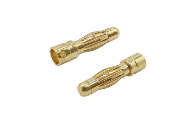 Конектори "тато" 3 шт PLUG 4.0MM Male AMASS