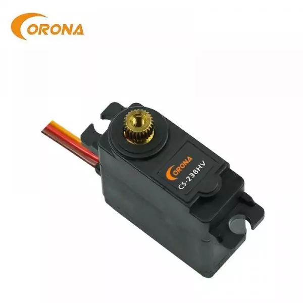 Сервопривод цифровий міні 22 г 4.6кг/0.13сек/7.4В 29x13x30мм 25T DS238HV Corona