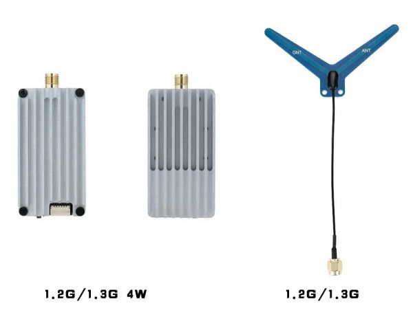 Відеопередавач VTX 1.2 - 1.3GHz 4W 8CH RushFPV