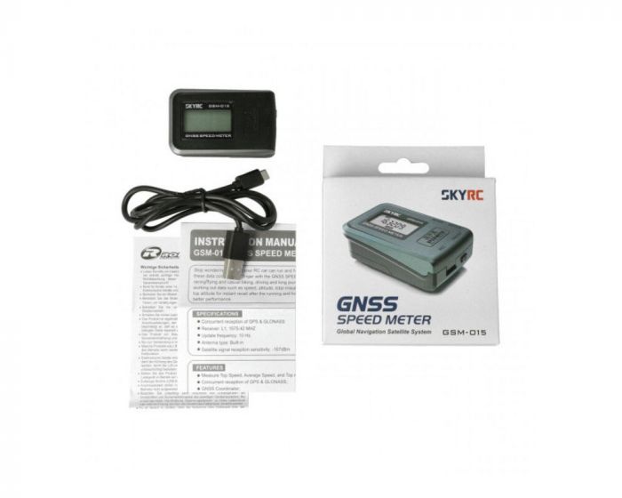 GPS датчик швидкості і реєстратор шляху GSM-015 SkyRC