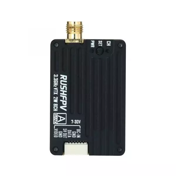 Відеопередавач VTX 3.3GHz 2W 8CH RHSH200 RushFPV