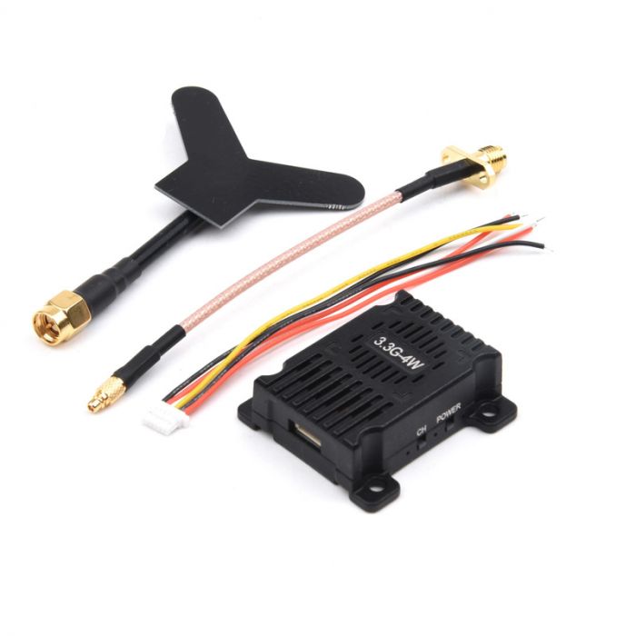 Відеопередавач VTX 3.3GHz 4W 8CH Китай