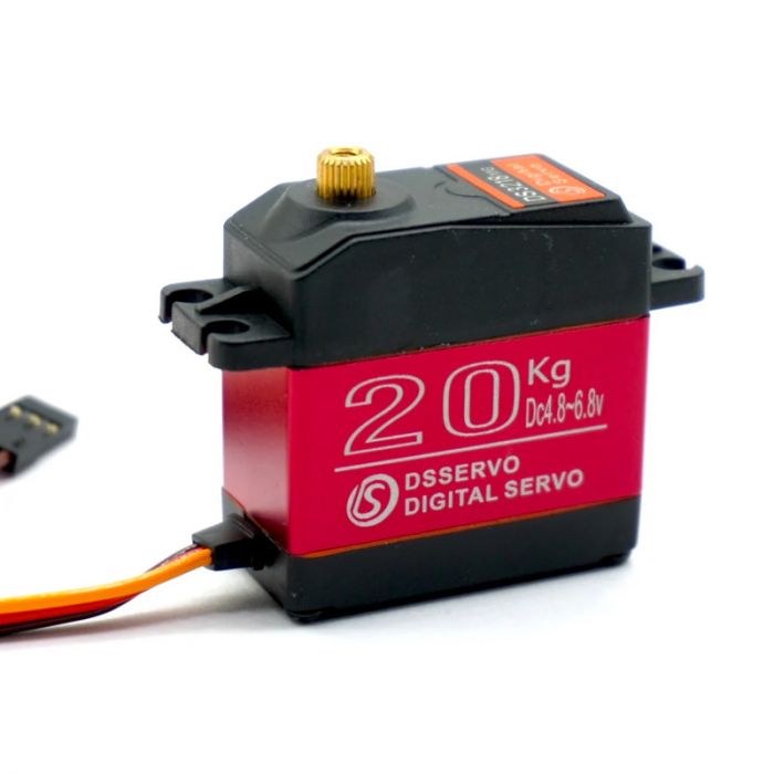 Сервопривод цифровий 60 г 20 кг 180° 25T DS3218MG DSSERVO