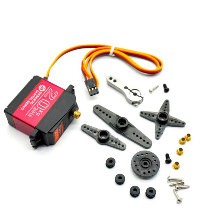 Сервопривод цифровий 60 г 20 кг 180° 25T DS3218MG DSSERVO