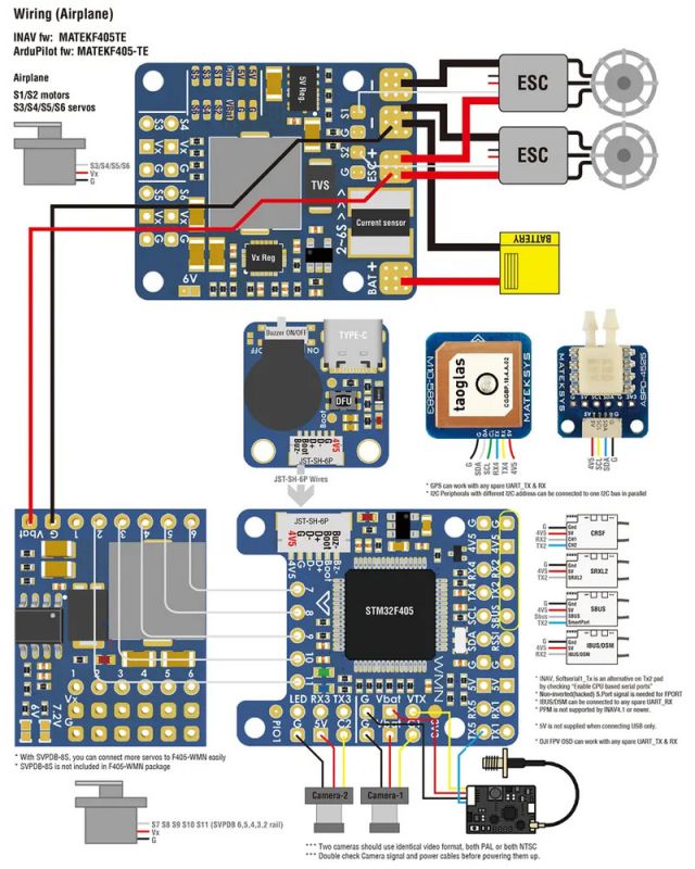 Польотний контролер F405-WMN Matek