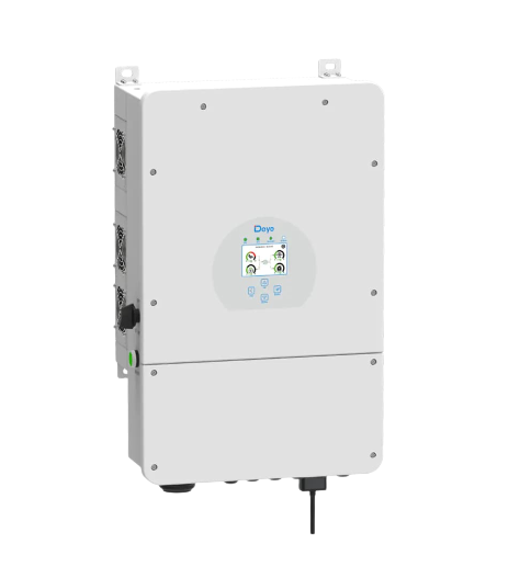 Інвертор гібридний (8 kW, 1 фаза, 2 MPPT, LV) SUN-8K-SG01LP1-EU WiFi Deye