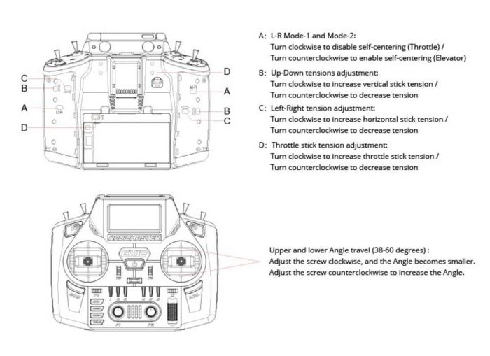 Пульт керування Mark II Dual-Band Gemini-X Radio GX12 ELRS RadioMaster