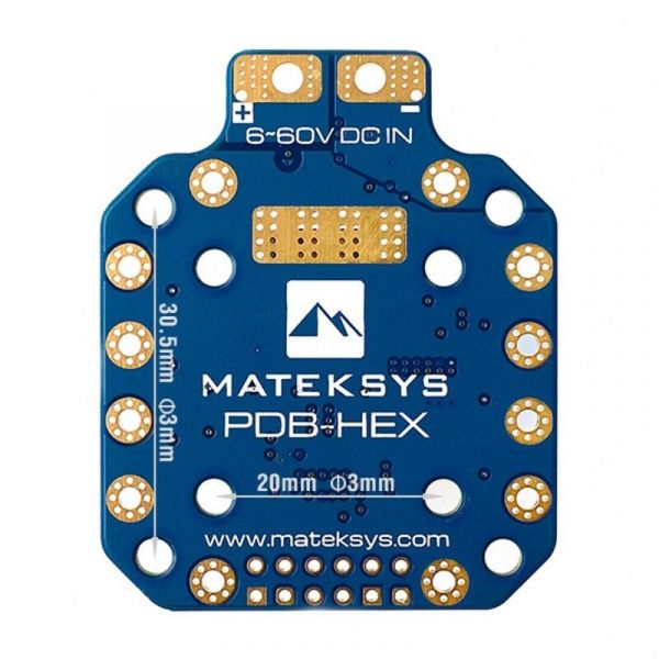 Плата розподілу живлення PDB-HEX 12S Matek