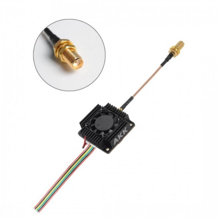 Відеопередавач VTX 4.9- 6GHz 3W 80CH (L,X band) Ultra Long Range AKK