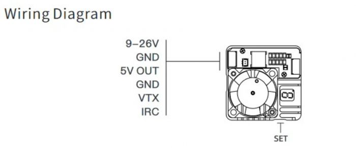 Відеопередавач VTX 4.9-5.8GHz 2.5W 56CH (L,X band) TX2501 SKYZONE