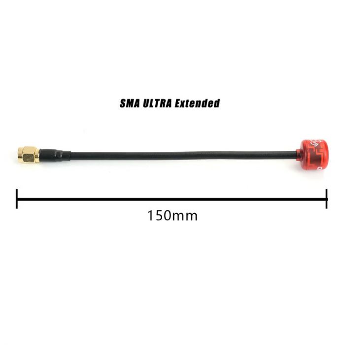 Антена 150 мм SMA (RHCP) Ultra Extended Cherry 5.8GHz II RushFPV