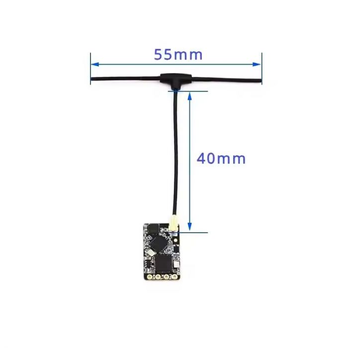 Приймач RX ELRS Nano 2.4GHz таргет BETAFPV SX1281+ESP8285 (небрендований BAYCK) Китай
