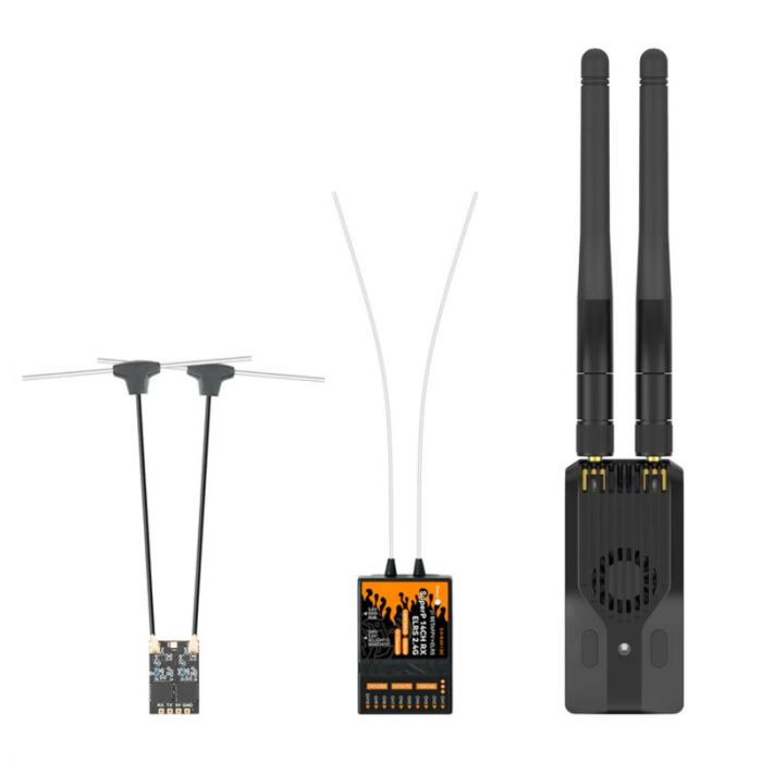 Зовнішній модуль TX ELRS 2.4GHz 2 x 1W SuperG Nano Black BetaFPV