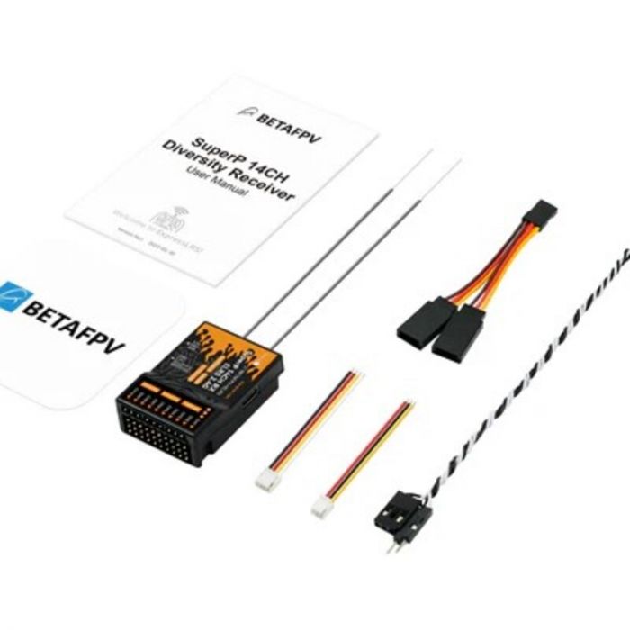 Приймач RX ELRS Diversity 100mW SuperP 14CH 2.4GHz BetaFPV