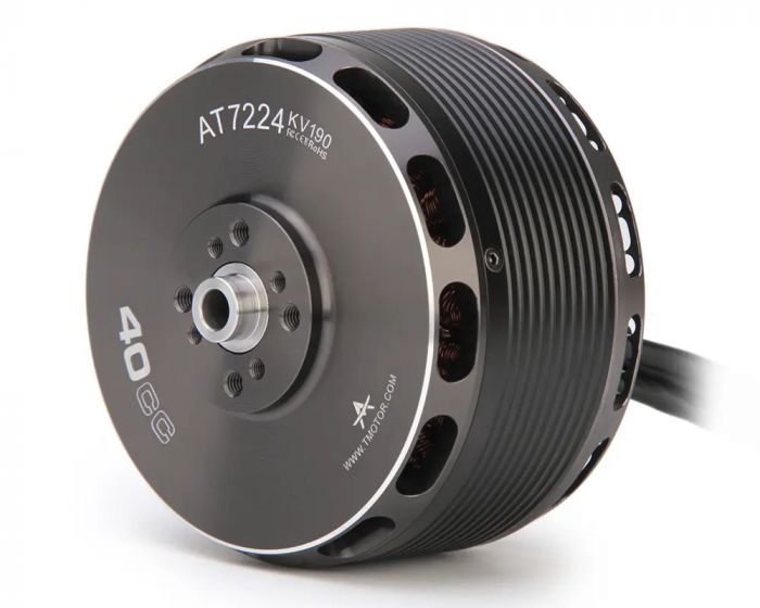 Двигун безколекторний електричний 4800W 10-12S 40CC (тяга 18 кг) AT7224 160KV T-Motor